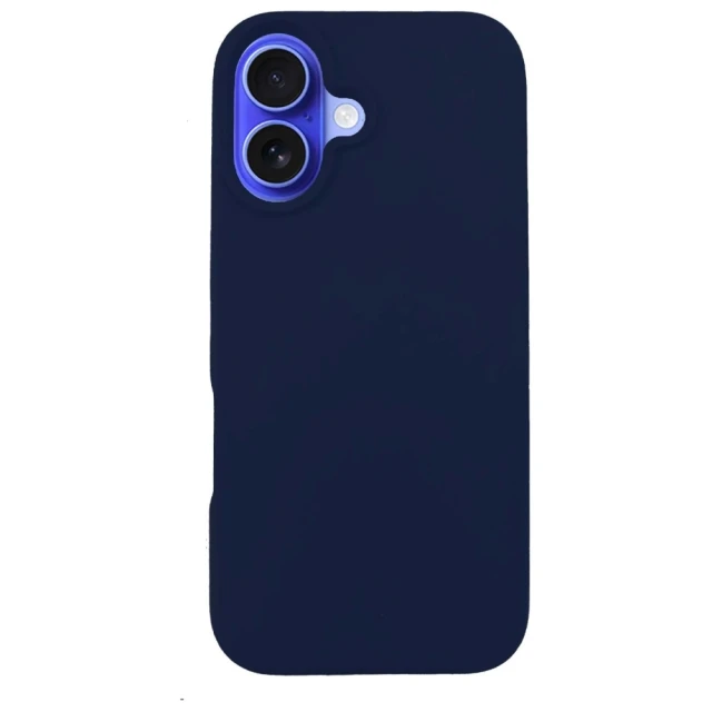 Чохол 3mk Silicone Case для iPhone 16 Plus Dark Navy (5903108603942)