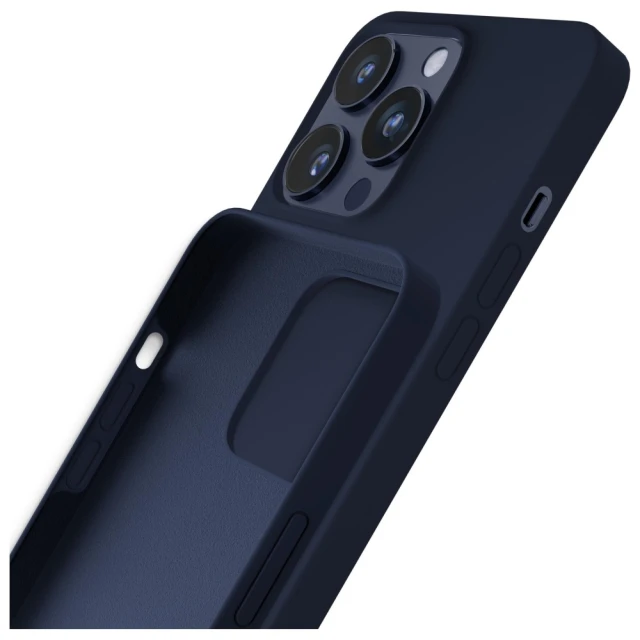 Чохол 3mk Silicone Case для iPhone 16 Pro Dark Navy (5903108603966)