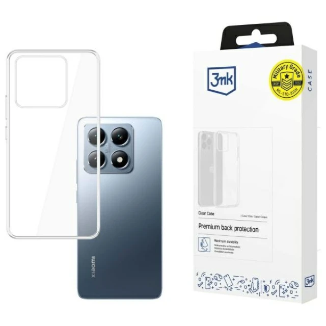 Чохол 3mk Clear Case для Xiaomi 14T (5903108604390)