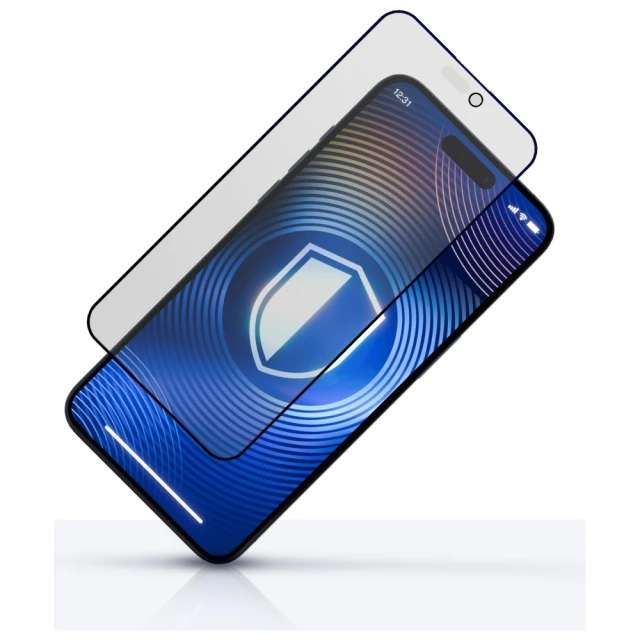 Захисне скло 3mk HardGlass Matt Max Privacy для iPhone 16 Pro (5903108604567)
