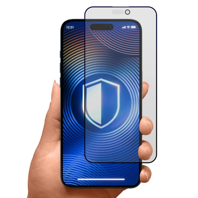 Захисне скло 3mk HardGlass Matt Max Privacy для iPhone 16 Pro Max (3MK_5903108604574)