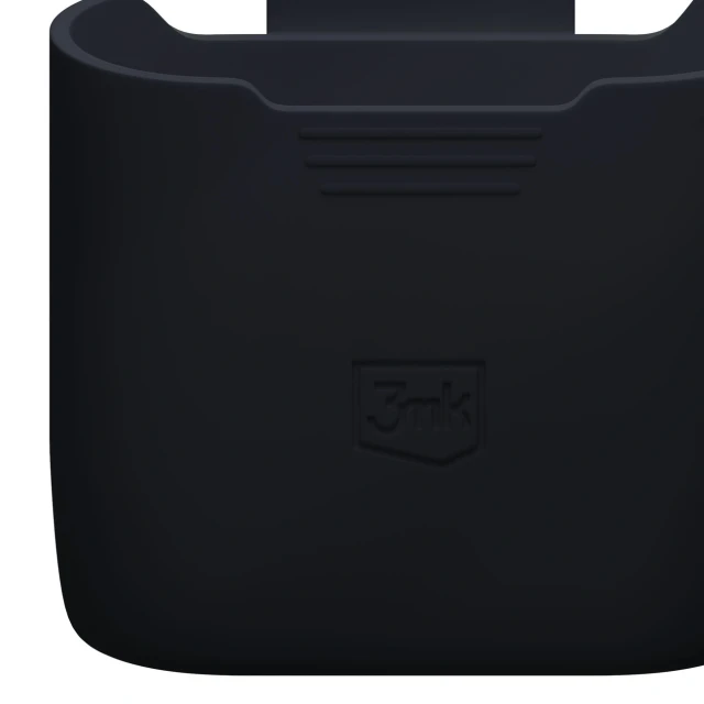 Чохол 3mk Silicone AirPods Case для AirPods 4 Black (5903108605489)