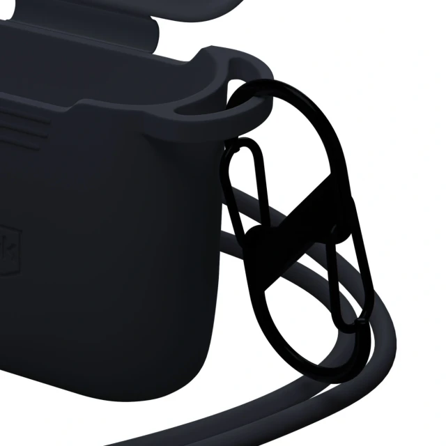 Чохол 3mk Silicone AirPods Case для AirPods 4 Black (5903108605489)