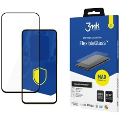 Захисне скло 3mk FlexibleGlass Max для Samsung Galaxy A35 5G Чорний (5903108607797)