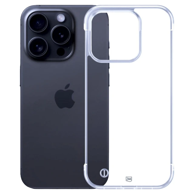 Чохол 3mk Just20g Clear Case для iPhone 13 Pro Max Transparent (5903108609395)