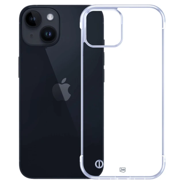 Чохол 3mk Just20g Clear Case для iPhone 15 Plus Transparent (5903108609456)
