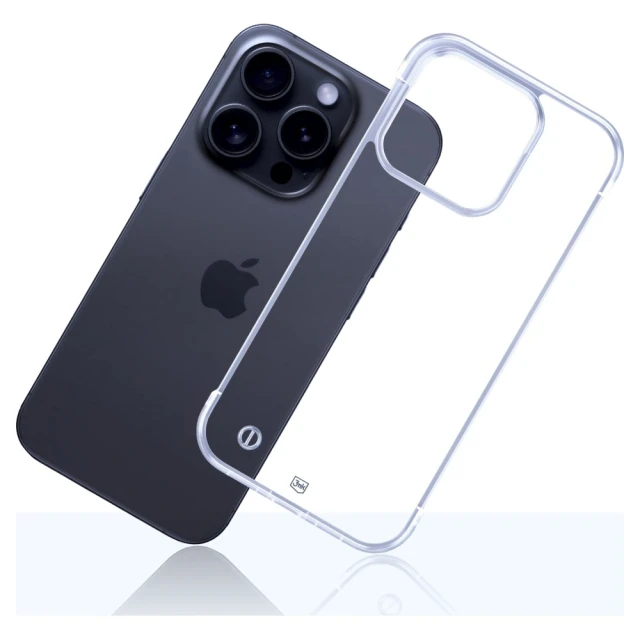 Чохол 3mk Just20g Clear Case для iPhone 16 Pro Max Transparent (5903108609500)