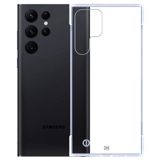 Чохол 3mk Just20g Clear Case для Samsung Galaxy S22 Ultra (S908) Transparent (5903108609524)