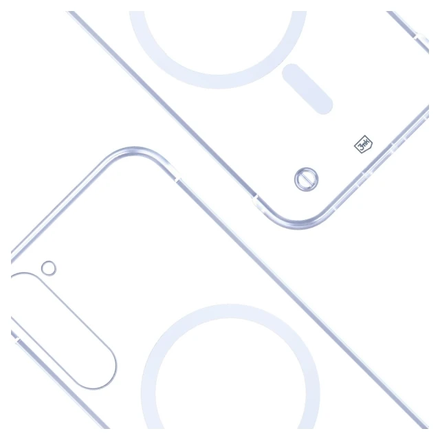 Чохол 3mk Just20g MagCase для Samsung Galaxy S23 Plus (S916) Transparent with MagSafe (5903108609753)