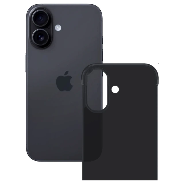 Чохол 3mk Just20g Matt Case для iPhone 16 Plus Black (5903108609937)