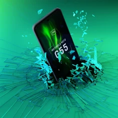 Захисне скло 3mk HardGlass Max Lite для Motorola Moto G55 5G Black (3MK_5903108610186)