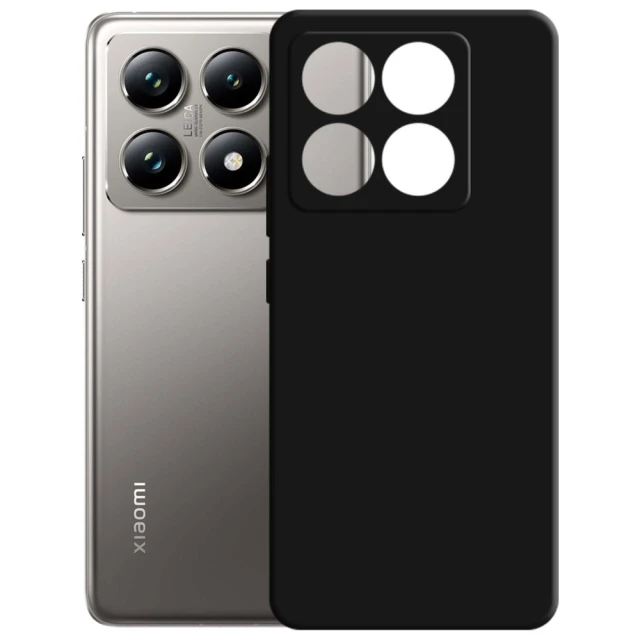 Чохол 3mk Silicone Case для Xiaomi 14T Pro Black (5903108613156)