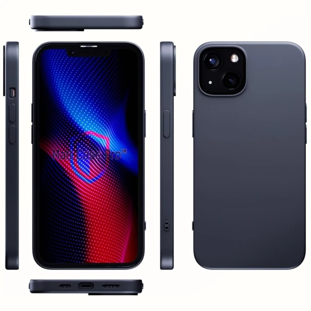 Чохол 3mk Matt Case Pro для iPhone 13 Black (5903108618366)