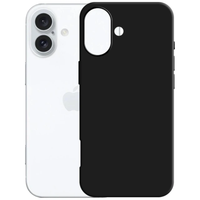 Чехол 3mk Matt Case Pro для iPhone 16 Black (5903108618403)
