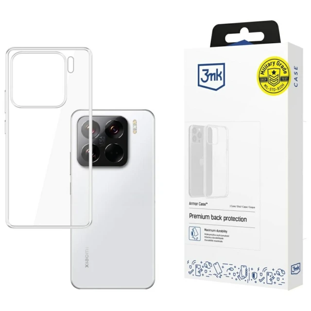 Чехол 3mk Clear Case для Xiaomi 15 Transparent (5903108620277)