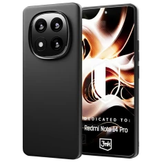 Чохол 3mk Matt Case для Xiaomi Redmi Note 14 Pro Black (5903108620963)