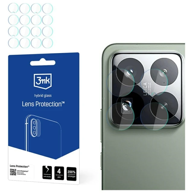 Захисне скло 3mk для камери Xiaomi 15 Pro Lens Protection Transparent (3MK_5903108622547)