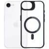 Чохол 3mk Satin Armor для iPhone 16e Black with MagSafe (5903108628631)