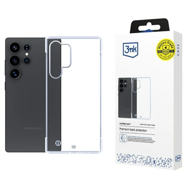 Чохол 3mk Just20g Clear Case для Samsung Galaxy S25 Ultra (S938) Transparent (5903108629010)