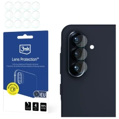 Захисне скло 3mk для камери Samsung Galaxy A56 5G (A566) Lens Protect Transparent (4 pack) (5903108635424)