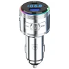 Автомобільний зарядний пристрій 3mk Hyper Car Power Transmitter QC | PD 48W USB-C/USB-A Silver (5903108636247)