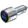 Автомобільний зарядний пристрій 3mk Hyper Car Power Transmitter QC | PD 48W USB-C/USB-A Silver (5903108636247)