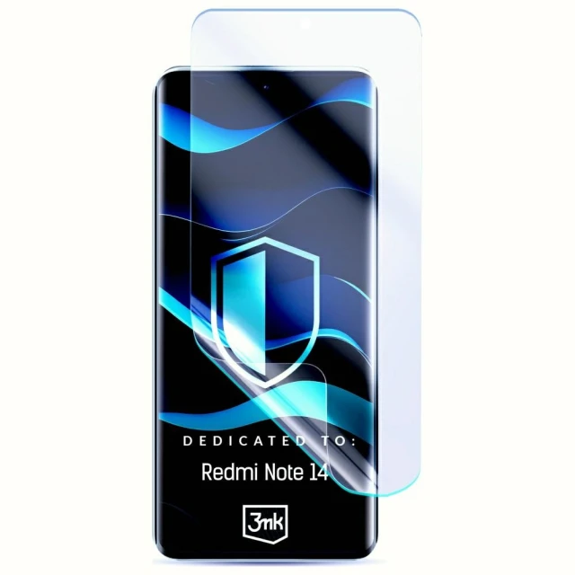 Захисне скло 3mk FlexibleGlass для Xiaomi Redmi Note 14 4G Transparent (5903108636902)