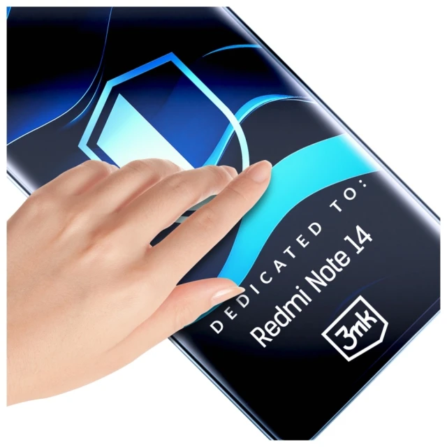 Захисне скло 3mk FlexibleGlass для Xiaomi Redmi Note 14 4G Transparent (5903108636902)