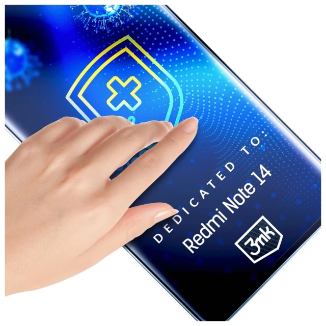 Захисна плівка 3mk SilverProtect+ для Xiaomi Redmi Note 14 4G Transparent (5903108636964)