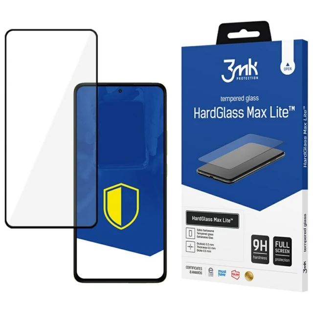 Захисне скло 3mk HardGlass для Xiaomi Redmi Note 14 Pro | 14 Pro Plus 5G Transparent (5903108637091)