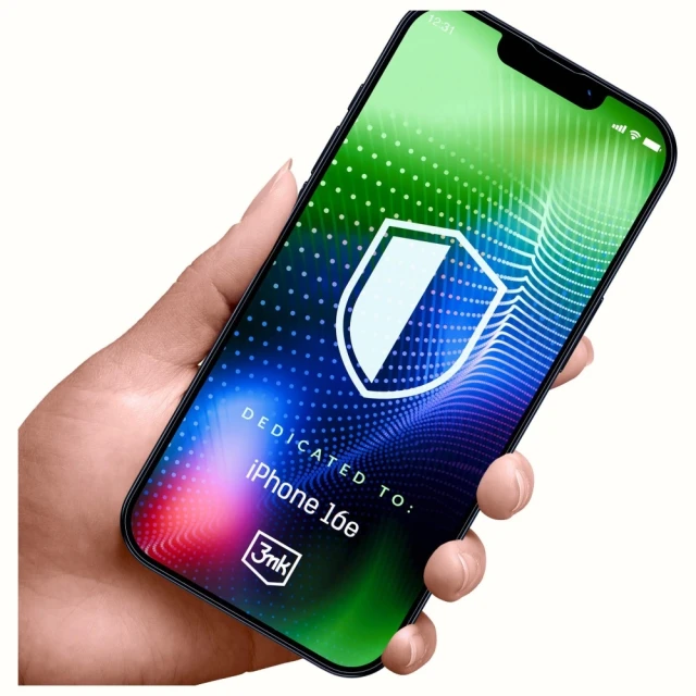 Захисне скло 3mk Hardy Ultra Glass для iPhone 16e Transparent (5903108637275)