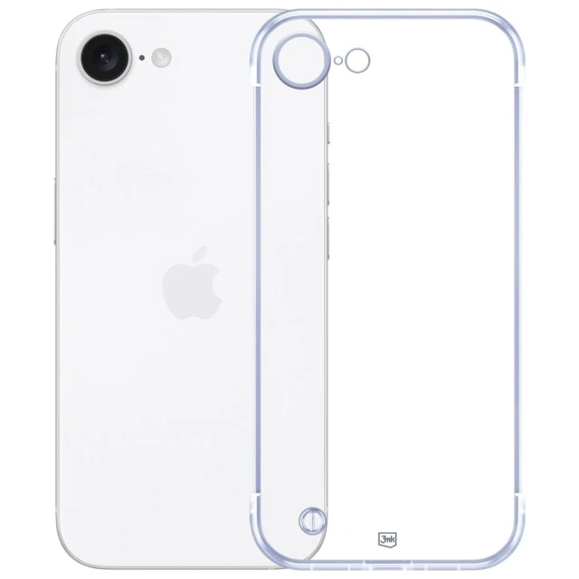 Чохол 3mk Just20g Clear Case для iPhone 16e Transparent (5903108638715)