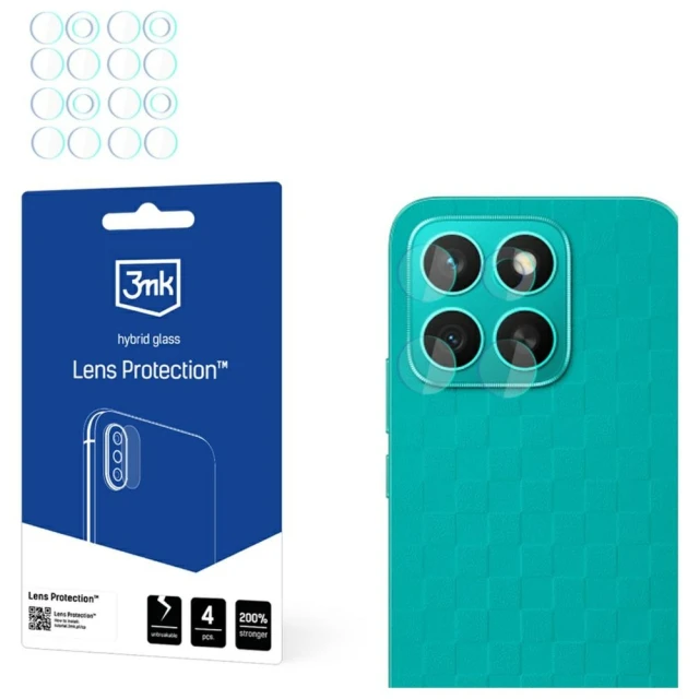 Захисне скло для камери 3mk Lens Protection для Honor X8c (5903108639798)