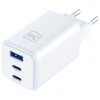 Мережевий зарядний пристрій 3mk Hyper QC/PD 65W 2xUSB-C | USB-A White (5903108640107)