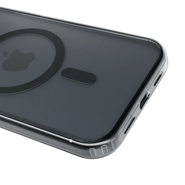 Чохол 3mk Frosty MagCase для iPhone 16E Black with MagSafe (5903108641876)
