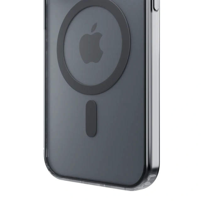 Чохол 3mk Frosty MagCase для iPhone 16E Black with MagSafe (5903108641876)