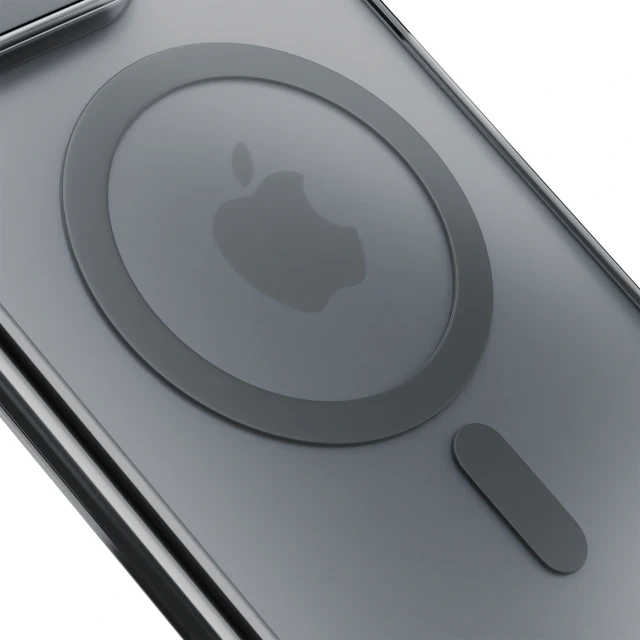 Чохол 3mk Frosty MagCase для iPhone 16E Black with MagSafe (5903108641876)