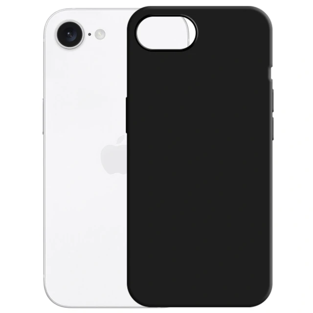Чехол 3mk Matt Case Pro для Apple iPhone 16E черный матовый (5903108641906)