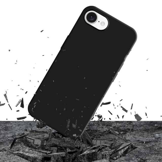 Чехол 3mk Matt Case Pro для Apple iPhone 16E черный матовый (5903108641906)