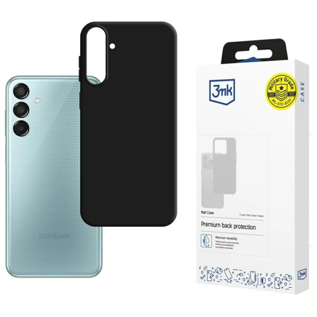 Чохол 3mk Matt Case для Samsung Galaxy M16 5G Black (5903108642576)