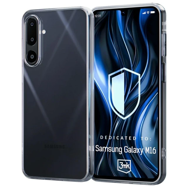 Чохол 3mk Clear Case для Samsung Galaxy M16 5G Transparent (5903108642590)