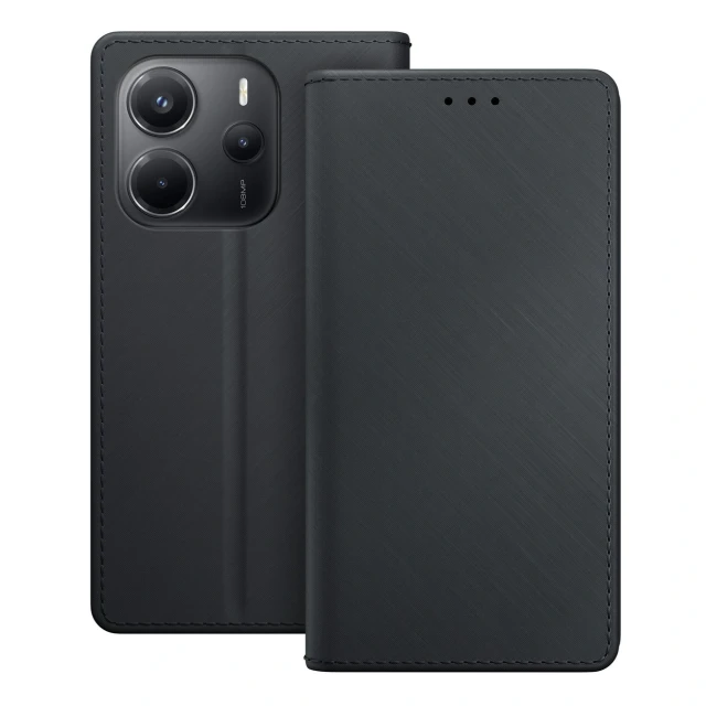 Чохол 3mk Wallet Case для Xiaomi Redmi Note 14 4G чорний (5903108643269)