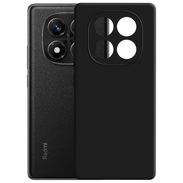 Чехол 3mk Matt Case Pro для Xiaomi Redmi Note 14 Pro 4G Black (5903108643283)