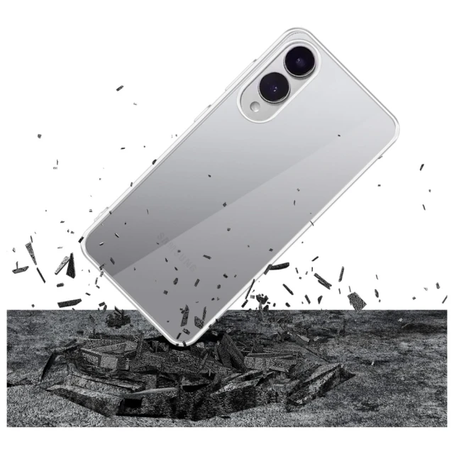 Чохол 3mk Clear Case для Samsung Galaxy S25 Edge Transparent (5903108643542)