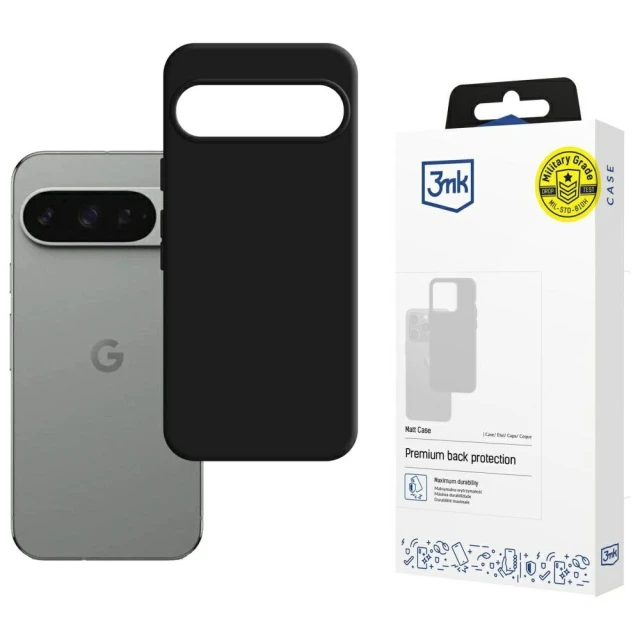 Чохол 3mk Matt Case для Google Pixel 10 / Google Pixel 10 Pro Black (5903108645904)