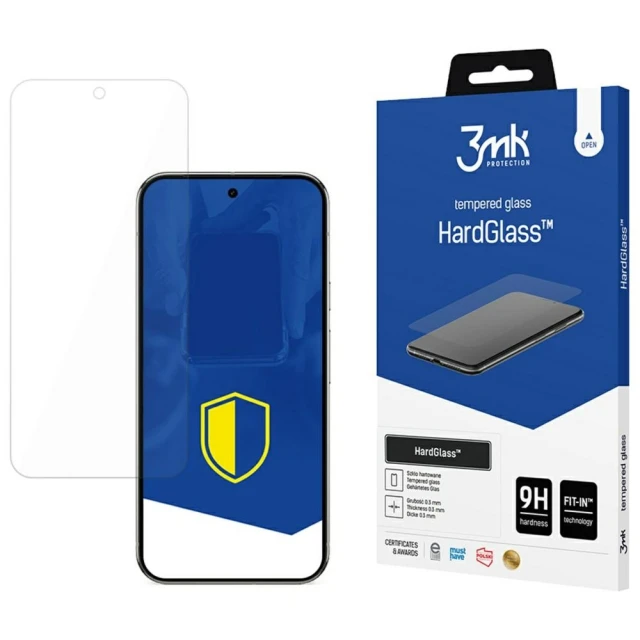 Захисне скло 3mk HardGlass для Google Pixel 9 Pro XL Transparent (3MK_5903108646444)