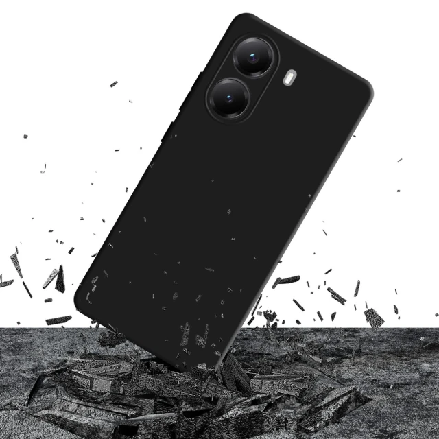 Чехол 3mk Matt Case Pro для Xiaomi Poco X7 Pro 5G Black (5903108649827)