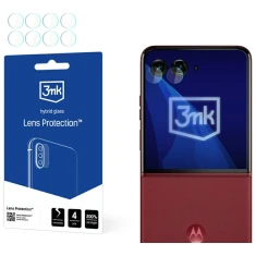 Захисне скло 3mk для камери Motorola Razr 60 Ultra Lens Protect Transparent (4 pack) (5903108650052)