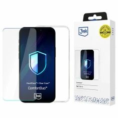 Захисне скло 3mk ComfortDuo Clear MagCase для iPhone 16e Clear (5903108651769)