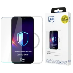 Захисний комплект 3mk ComfortDuo MagCase для iPhone 16 Pro Clear with MagSafe (5903108651776)